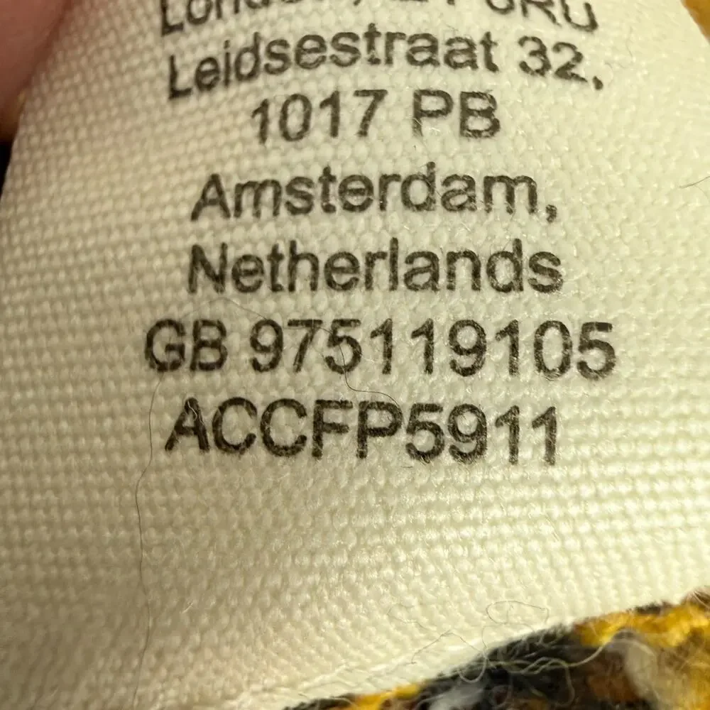 NWT Free People Cottage Fairisle Blanket Scarf Size All Mustard Black White Knit